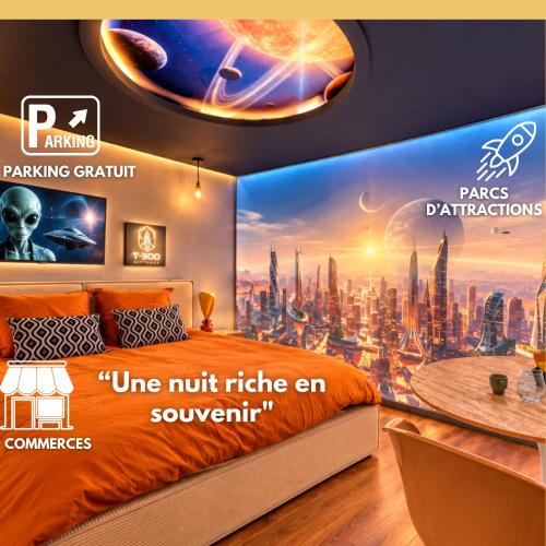 Planète extraterrestre - parking gratuit - cité de l'espace