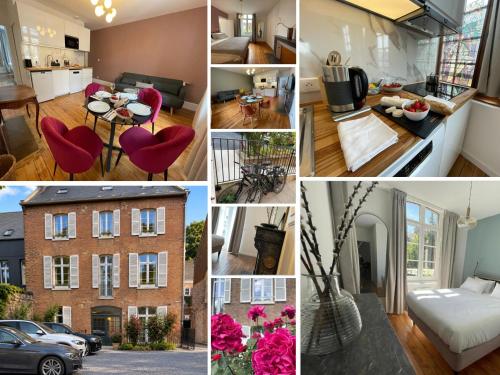 Villa Vermillon Boutique Apartments, Refined 1- & 2-Bedroom Apartments & Studio, Newly Renovated, Fully Equipped, Premium Bedding, City Centre, Train Station, Private Parking, Set in a Historic Hôtel Particulier