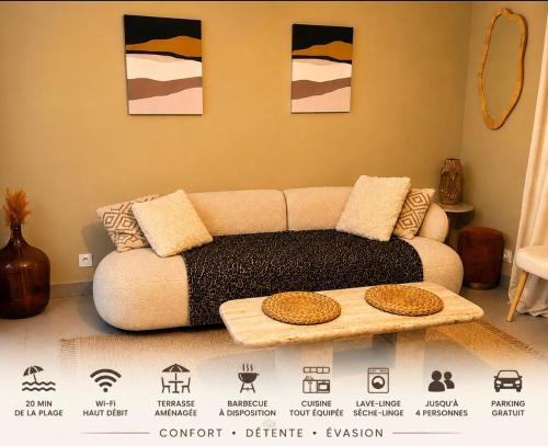 Appartement cosy proche de Montpellier - Location saisonnière - Baillargues