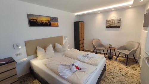 1 double bed