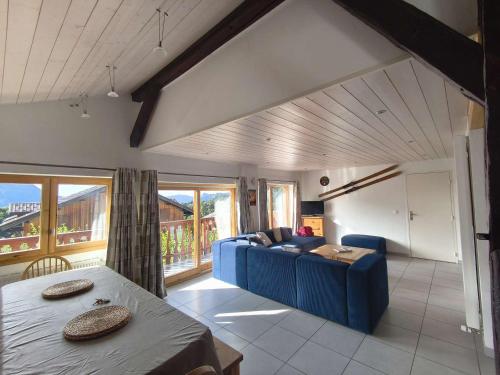 Ferme rénovée 12 pers, 450m des pistes, navette gratuite, balcon S-O, parking, WIFI - FR-1-572-23
