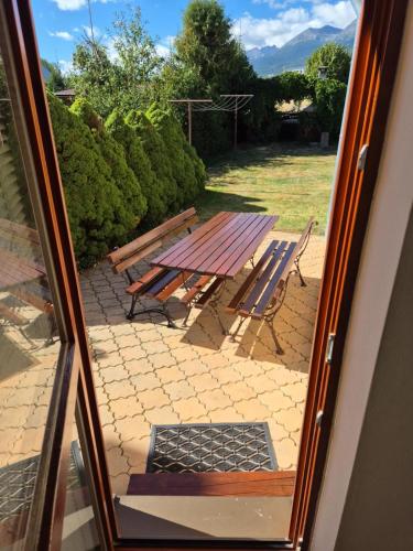 Erkély/terasz, Apartmány pod Gerlachom (Apartmany pod Gerlachom) in Gerlachov