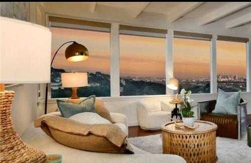 Hollywood Hills Panoramic View Near Sunset Strip