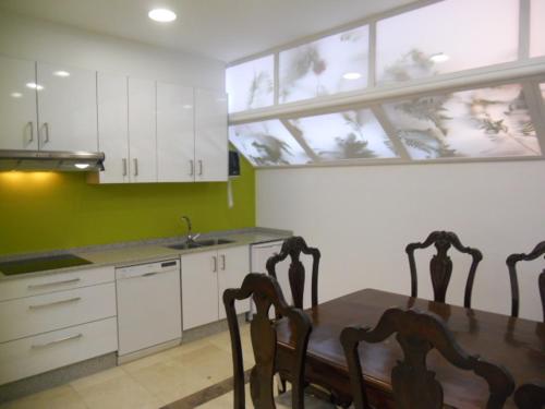 주방, Albergue la Estacion Santiago de Compostela in 산티아고 데 콤포스텔라