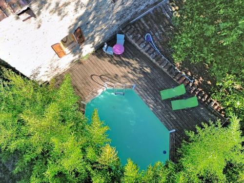 Swimming pool, Apartment Chateau de la Favede by Interhome in Les Salles-Du-Gardon