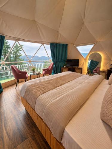 Kilátás, Glamp Resort Premium Luxury Domes with Mountain Views in Ram Gaon