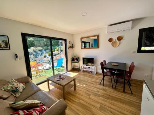 Gîte Le Parmé' nid 3 lits parking privé terrasse