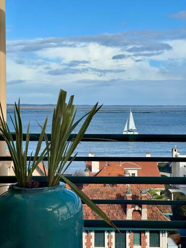 Le Belvédère - Vue Bassin - Terrasse - Clim