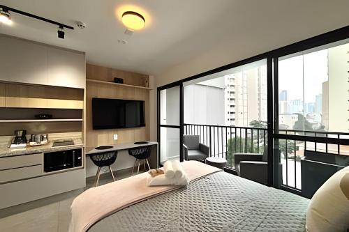 1 double bed