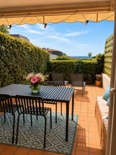 Cap ferret appartement vue bassin avec terrasse