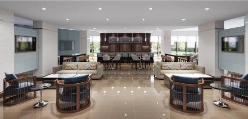 Bar/lounge, DoubleTree by Hilton Hotel Miami Airport & Convention Center in Miami International Airport