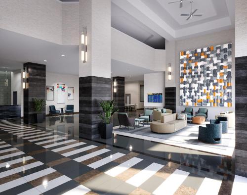Lobby, DoubleTree by Hilton Hotel Miami Airport & Convention Center in Miami International Airport