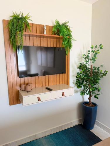 Közös társalgó / TV, Modern & Well-Located Apartment in Americana