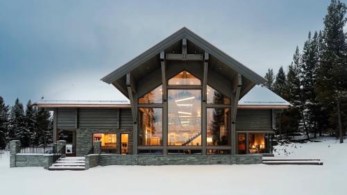 Chalet Alpin de Luxe à Megève - 4 Chambres