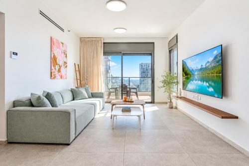 Attrezzature e servizi, Marina Sea View 3BR Apartment in Ascalona