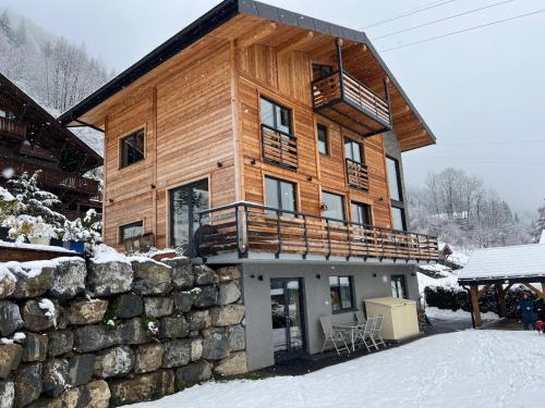 The Haven Montriond jardin 4 personnes