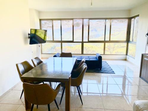 Panoramic Mountain View Araya 1 BR Apartment in Aley