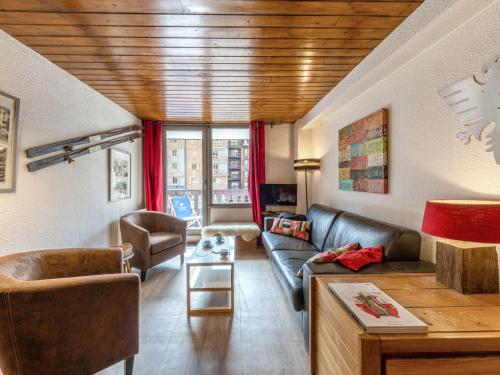 Appartement 2 pièces avec balcon exposé sud, au cœur de Val-d'Isère et proche des pistes