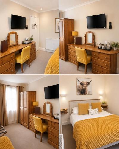1 double bed