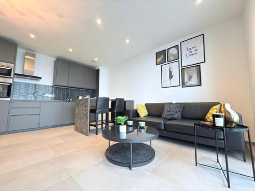 Charming 1BR flat with an outdoor space in Belval