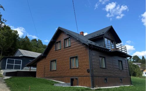 Exterior view, Lemko Lodge in Skhidnytsya