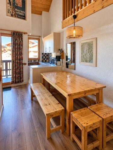 Duplex 7pers Belle Plagne ski aux pied 2chambres