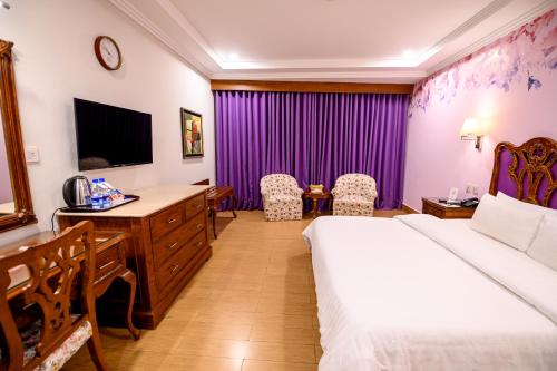 1 double bed