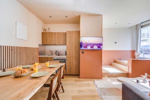 Refurbished Apartment - 2BD-8P - Place D'Italie 3