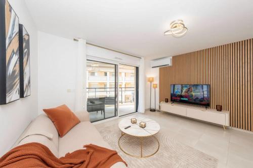 Modern flat -1BR- 2 Terraces, Parking Cannes