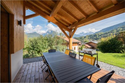 Chalet Soline La Glière - Appartement avec jardin