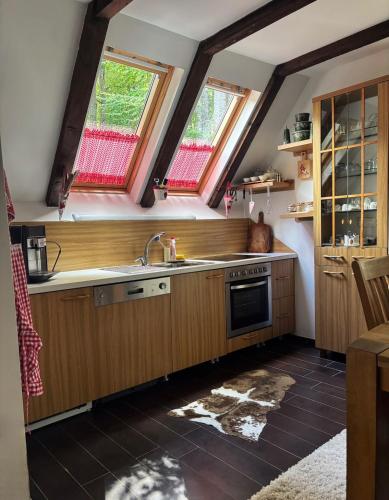 ห้องครัว, Z-Mountain Villa Brezovica for Families & Groups in เปรวัลเล