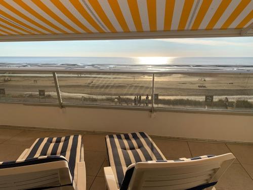Appartement Face Mer 5 couchages Terrasse - Location saisonnière - Neufchâtel-Hardelot