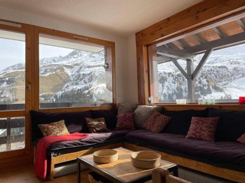 L'Arc-en-Ciel-1 Appartement sur les hauteurs du Mottaret avec accès aux pistes