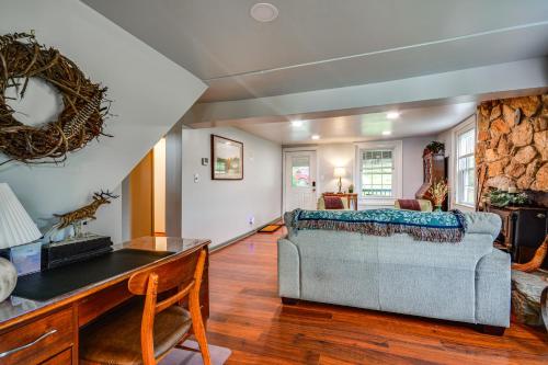 On 62-Acre Farm! Waterfront Home w/ Decks & Views in Woolwine (VA)