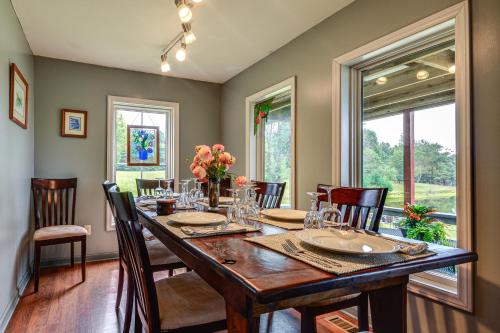 On 62-Acre Farm! Waterfront Home w/ Decks & Views in Woolwine (VA)