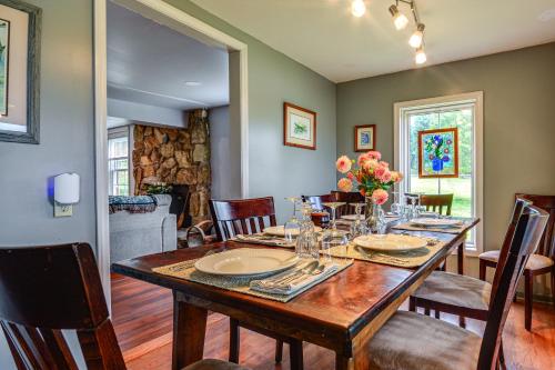 On 62-Acre Farm! Waterfront Home w/ Decks & Views in Woolwine (VA)