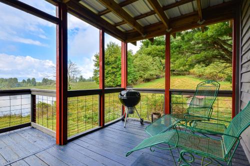 On 62-Acre Farm! Waterfront Home w/ Decks & Views in Woolwine (VA)