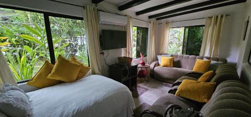 共用Lounge/電視區, Marys Cottage in 巴市