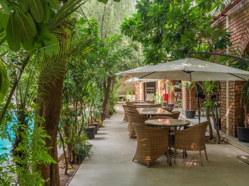 Garden, The Hosteller Bam Udaipur, Artist House in Udaipur