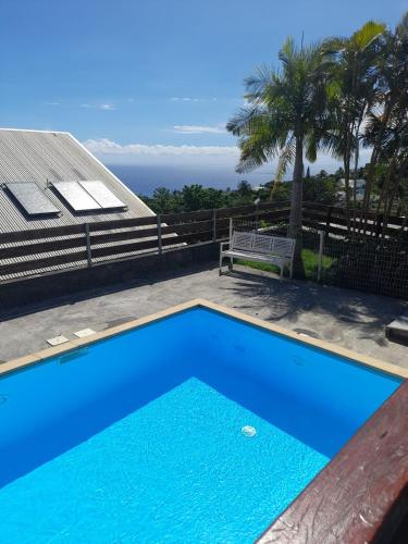 Les Avirons Appartement 1 Ch, piscine, terrasse et calme - Location saisonnière - Les Avirons