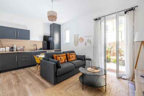 Superb 1BR 2p in the heart of Cannes - Balcony