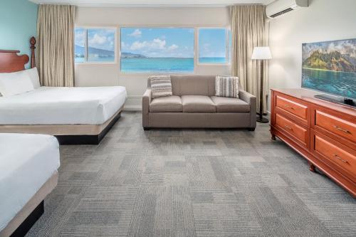Double or twin room, ocean, ocean front