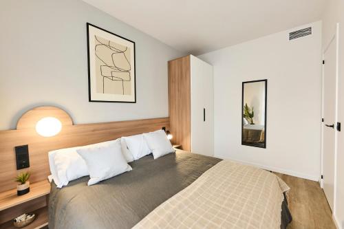 1 double bed