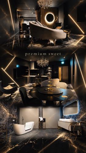 New Premium Sweet Hakata 6B 駅横徒歩30秒 ペット可 博多観光に便利な好立地 90m2