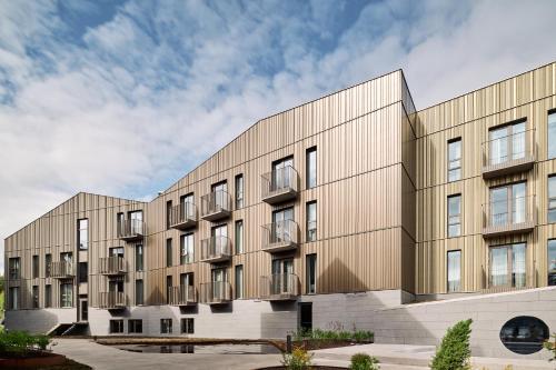 Hotelli välisilme, Skald Akureyri, Curio Collection by Hilton in Akureyri