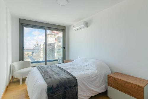 Exclusivo 1 dormitorio y garage con vista al Mar