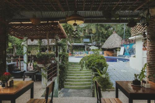 Restaurant, Vinas Hotel in Lanquin