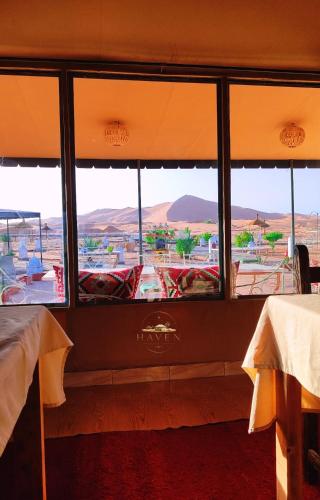 Restaurant, Haven Luxury Camp in Merzouga