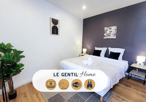 Le Gentil 'Home - Hypercentre - proche Cathédrale - Location saisonnière - Évreux