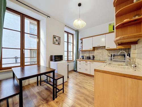 Kitchen, Le Petit Moulin in Montbeliard
